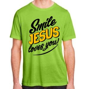 Smile Jesus Loves You!  Adult ChromaSoft Performance T-Shirt