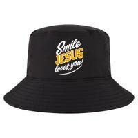 Smile Jesus Loves You!  Cool Comfort Performance Bucket Hat