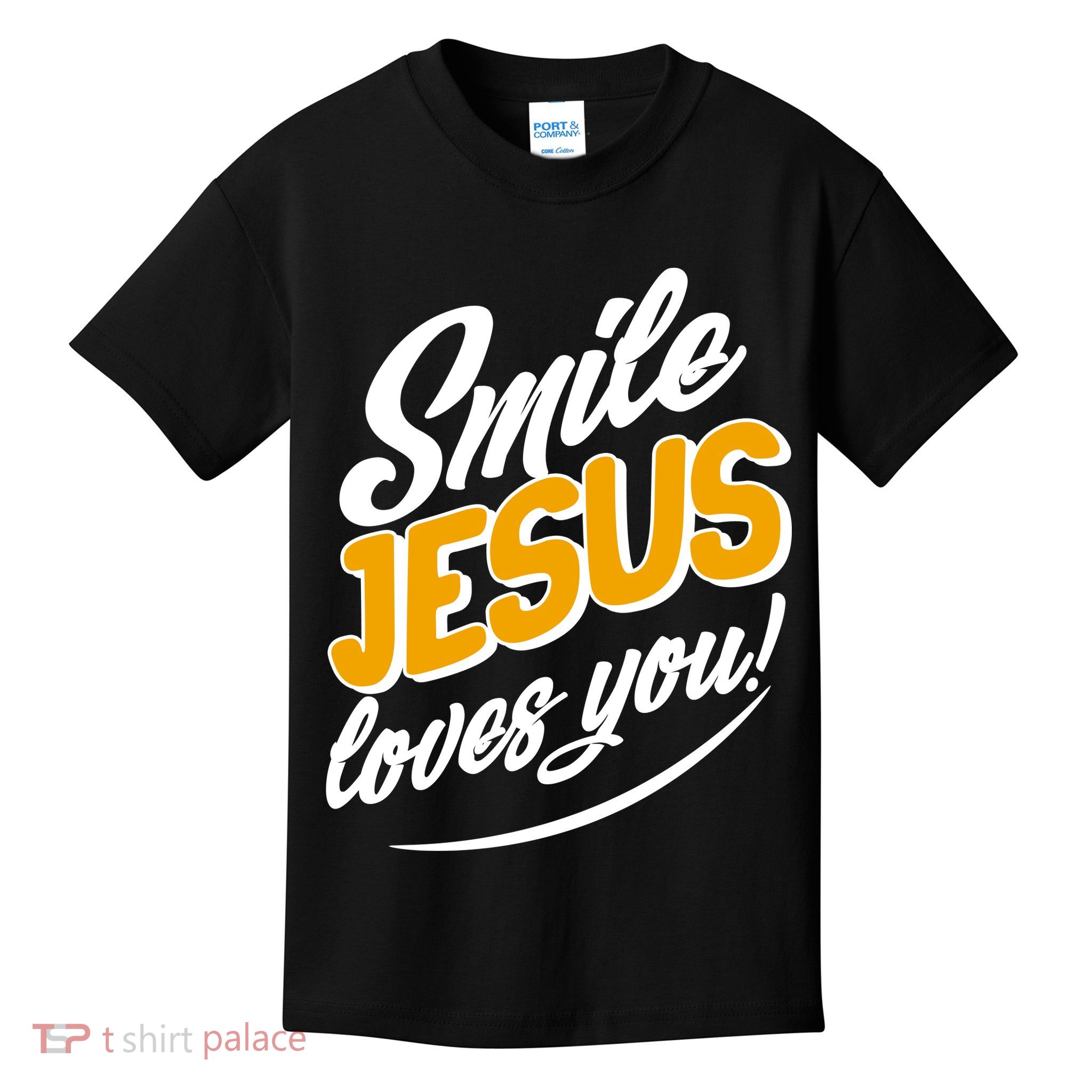 Smile Jesus Loves You!  Kids T-Shirt