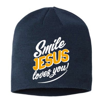 Smile Jesus Loves You!  Sustainable Beanie