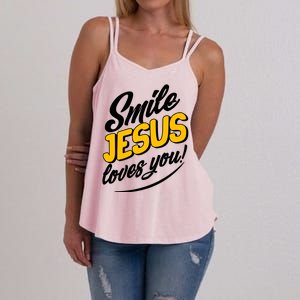 Smile Jesus Loves You!  Women's Strappy Tank