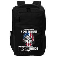 Smile On My Face Demon Inside Impact Tech Backpack