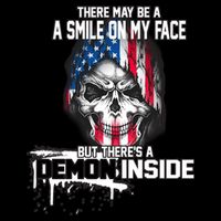 Smile On My Face Demon Inside Impact Tech Backpack