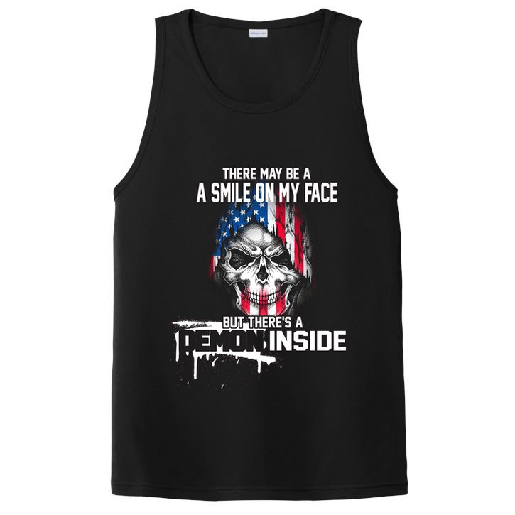 Smile On My Face Demon Inside PosiCharge Competitor Tank