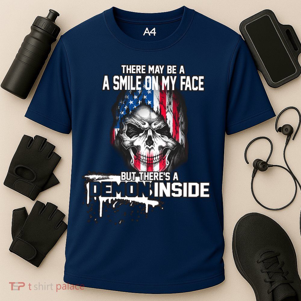 Smile On My Face Demon Inside Performance Shirt