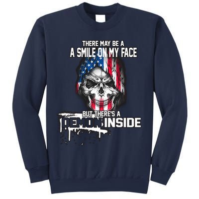 Smile On My Face Demon Inside Sweatshirt