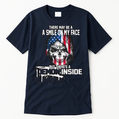 Smile On My Face Demon Inside Tall T-Shirt