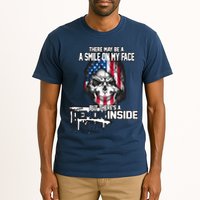 Smile On My Face Demon Inside Tall T-Shirt