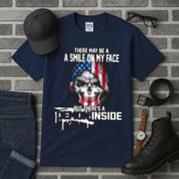 Smile On My Face Demon Inside Tall T-Shirt