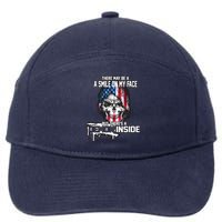 Smile On My Face Demon Inside 7-Panel Snapback Hat