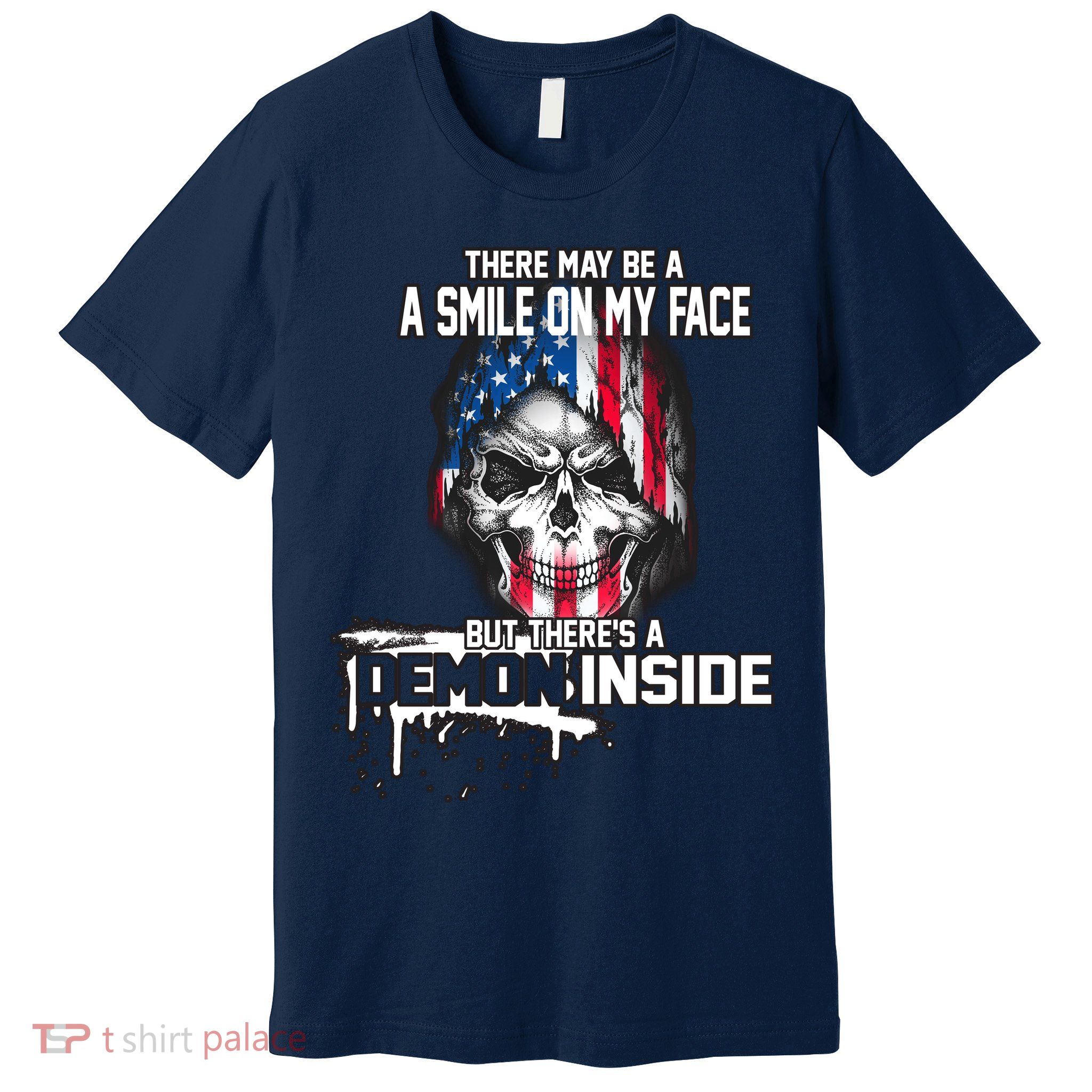 Smile On My Face Demon Inside Premium T-Shirt