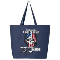 Smile On My Face Demon Inside 25L Jumbo Tote