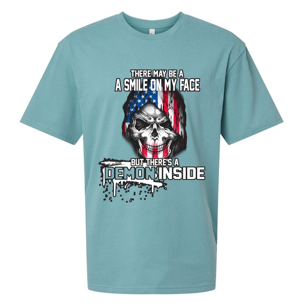Smile On My Face Demon Inside Sueded Cloud Jersey T-Shirt