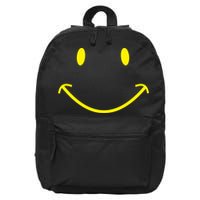 Smiley Face 16 in Basic Backpack
