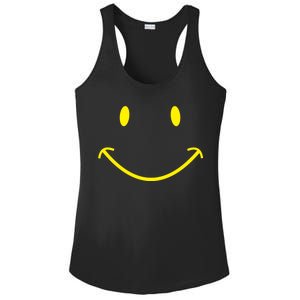 Smiley Face Ladies PosiCharge Competitor Racerback Tank