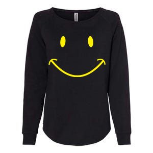 Smiley Face Womens California Wash Sweatshirt