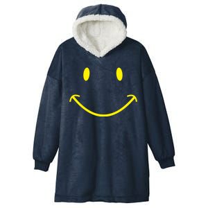 Smiley Face Hooded Wearable Blanket