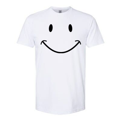 Smiley Face Softstyle CVC T-Shirt