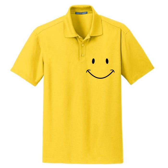 Smiley Face Dry Zone Grid Polo