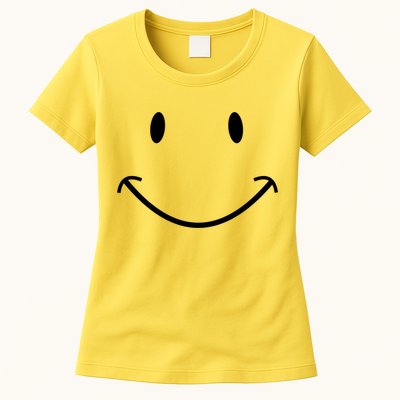 Smiley Face Womens T-Shirt