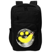 Smiley Face Happy Moon  Impact Tech Backpack