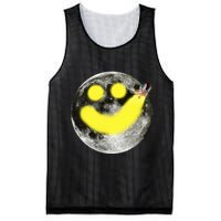 Smiley Face Happy Moon  Mesh Reversible Basketball Jersey Tank