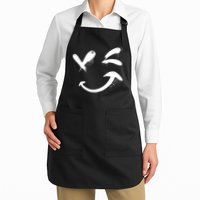 Smiley Face Winking Apron