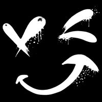 Smiley Face Winking Youth Performance Sprint T-Shirt