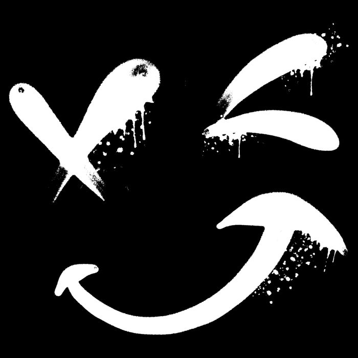Smiley Face Winking Youth Performance Sprint T-Shirt