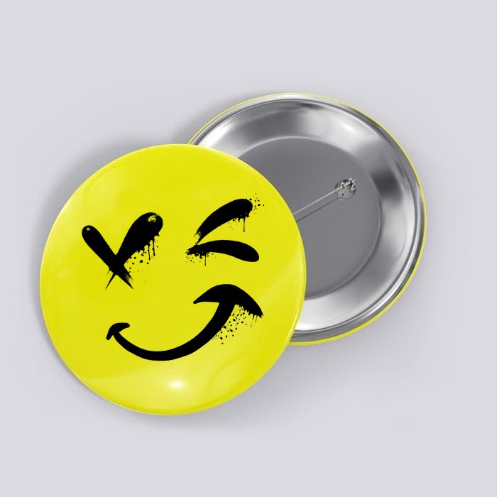 Smiley Face Winking Button