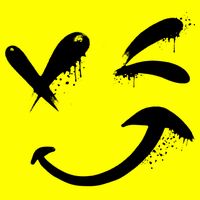 Smiley Face Winking Button