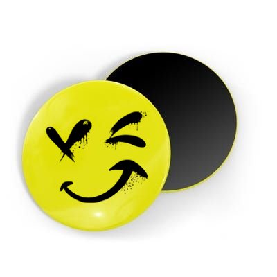 Smiley Face Winking Magnet