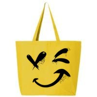 Smiley Face Winking 25L Jumbo Tote