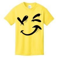 Smiley Face Winking Kids T-Shirt