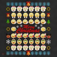 Smiley Faces Ugly Christmas Sweater Cool Comfort Performance Bucket Hat