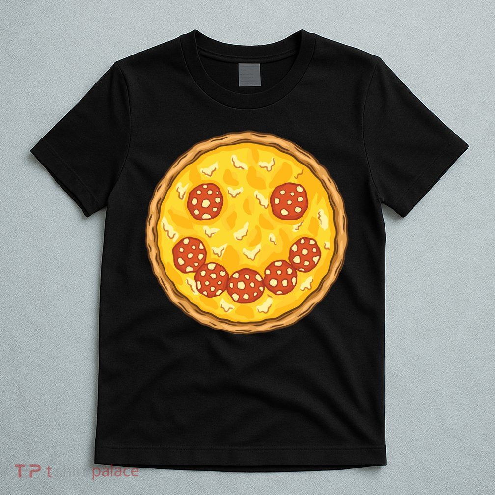 Smiley Pizza T-Shirt