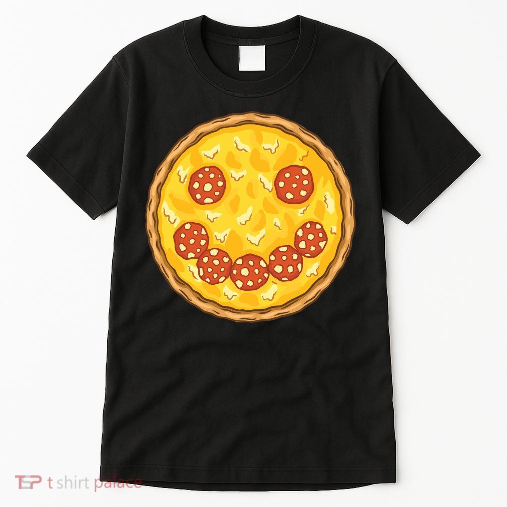 Smiley Pizza Tall T-Shirt