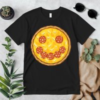 Smiley Pizza Premium T-Shirt