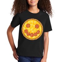 Smiley Pizza Kids T-Shirt