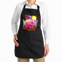 Smiling Farm Pig Apron