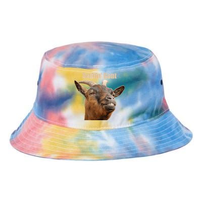 Smiling Goat Funny Tie Dye Newport Bucket Hat