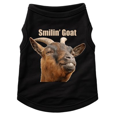 Smiling Goat Funny Doggie Tank