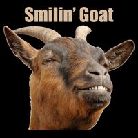 Smiling Goat Funny 7-Panel Snapback Hat