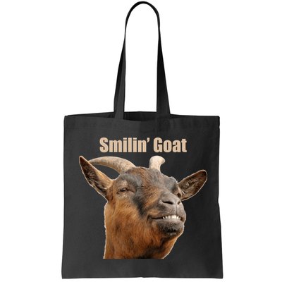 Smiling Goat Funny Bag