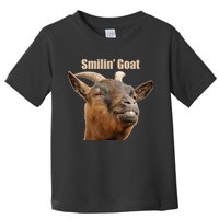 Smiling Goat Funny Toddler T-Shirt