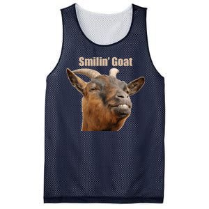 Smiling Goat Funny Mesh Reversible Basketball Jersey Tank