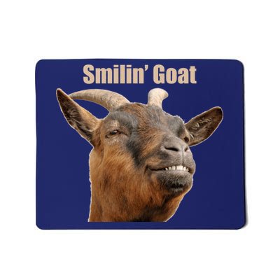 Smiling Goat Funny Mousepad