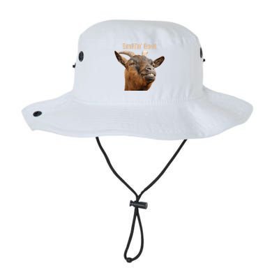 Smiling Goat Funny Legacy Cool Fit Booney Bucket Hat