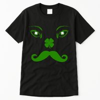 Smiling Irish Eyes Cloverleaf Mustache Tall T-Shirt