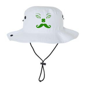 Smiling Irish Eyes Cloverleaf Mustache Legacy Cool Fit Booney Bucket Hat